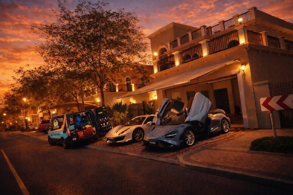 ride revivers car wash in dubai