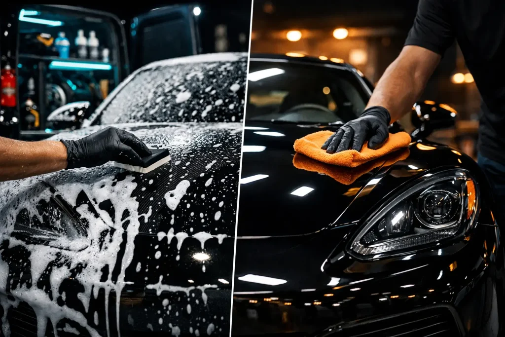 Ceramic Coating vs Wax Protection