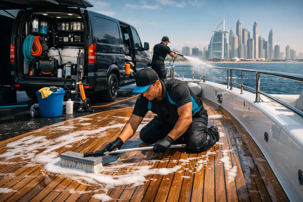 Teak Deck Cleaning Dubai Done Right