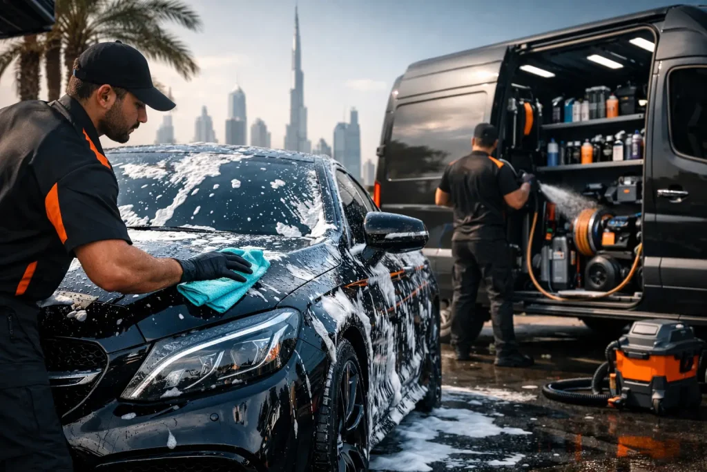 Why Mobile Car Detailing Dubai Fits Busy Lives