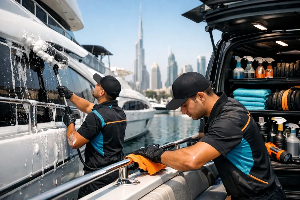Yacht Cleaning Dubai: What Premium Care Includes