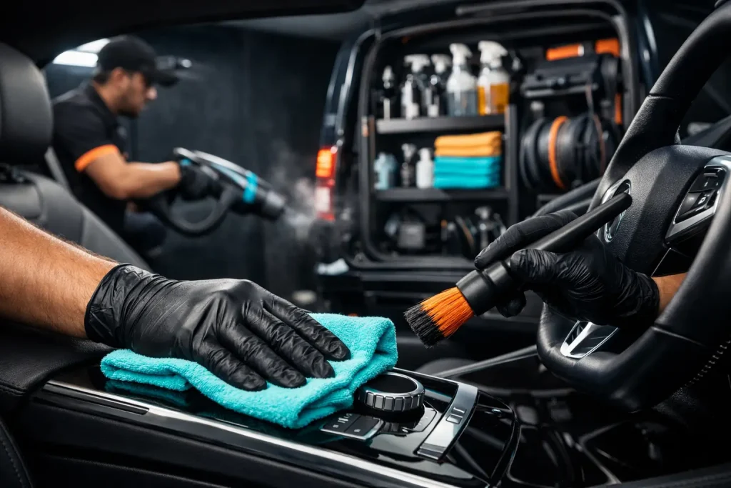 Interior Detailing Checklist Guide for Spotless Cars