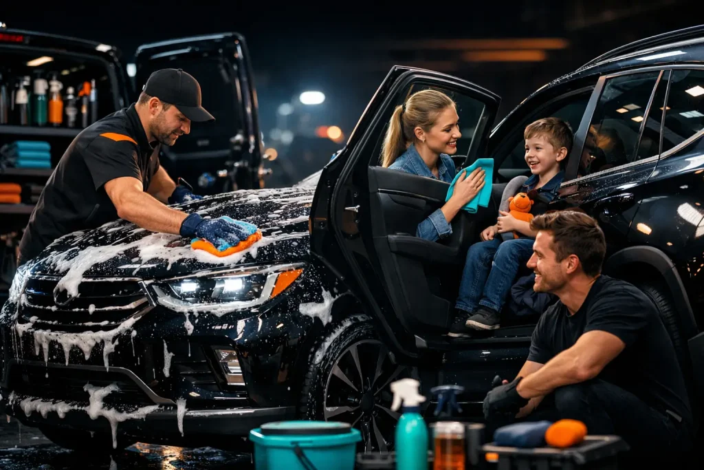 A Car Cleaning Plan for Families That Works